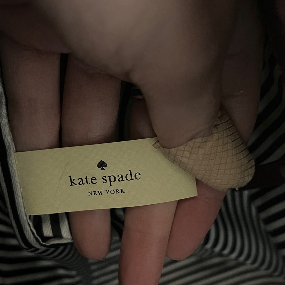 Kate Spade Purple Leather Tote Bag - Picture 5 of 8